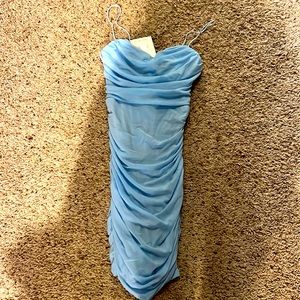 Hello Molly Dine and Dash Blue Minidress